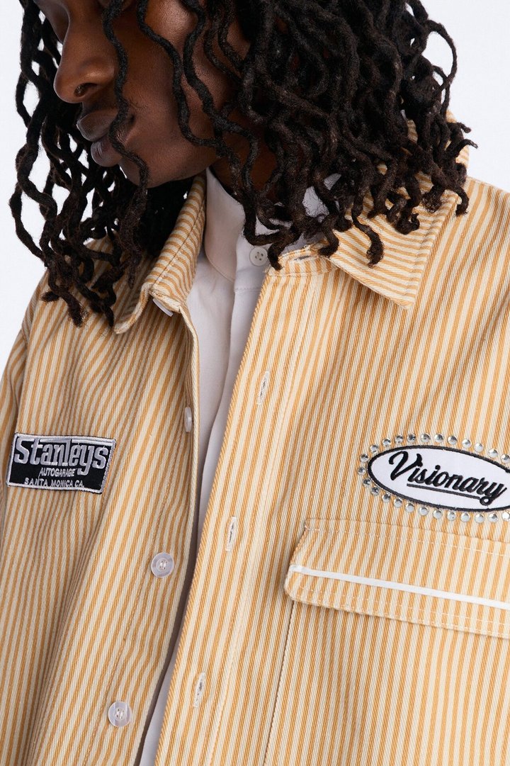 Visionary Service Mechanic Shirt - Tan