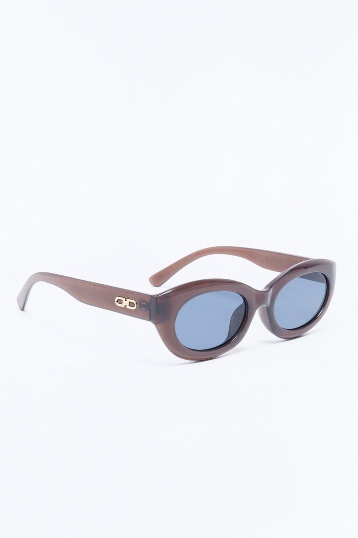Gloss Gal Sunglasses - Brown