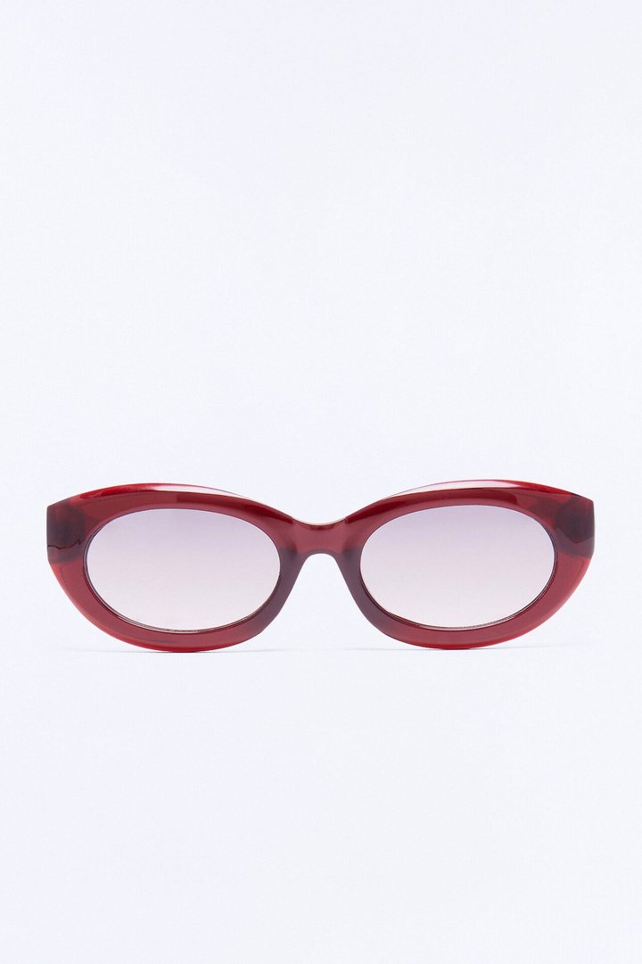 Gloss Gal Sunglasses - Burgundy