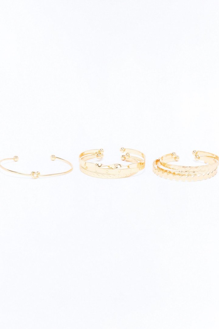 Simply Love 7 Piece Bracelet Set - Gold