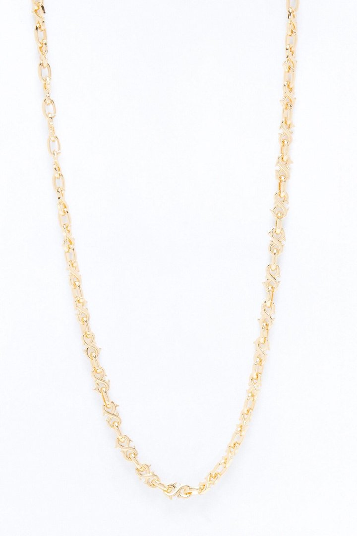 Forever Thorned Links Necklace - Gold