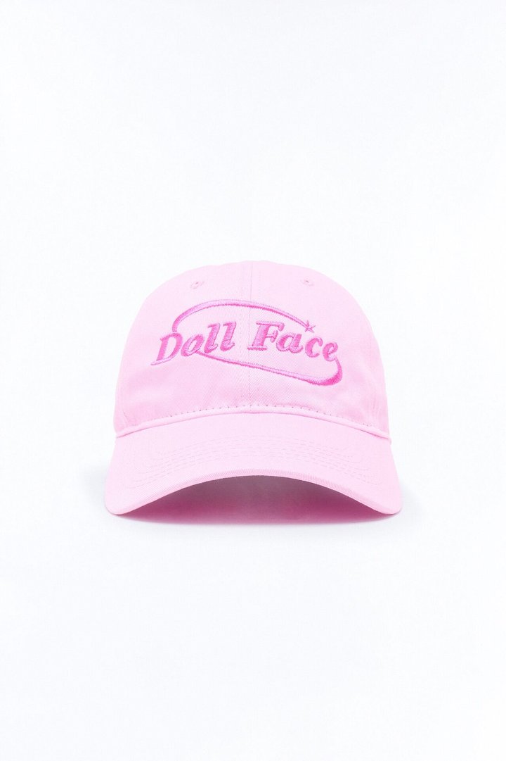 Mini Dollface Baseball Hat - Pink