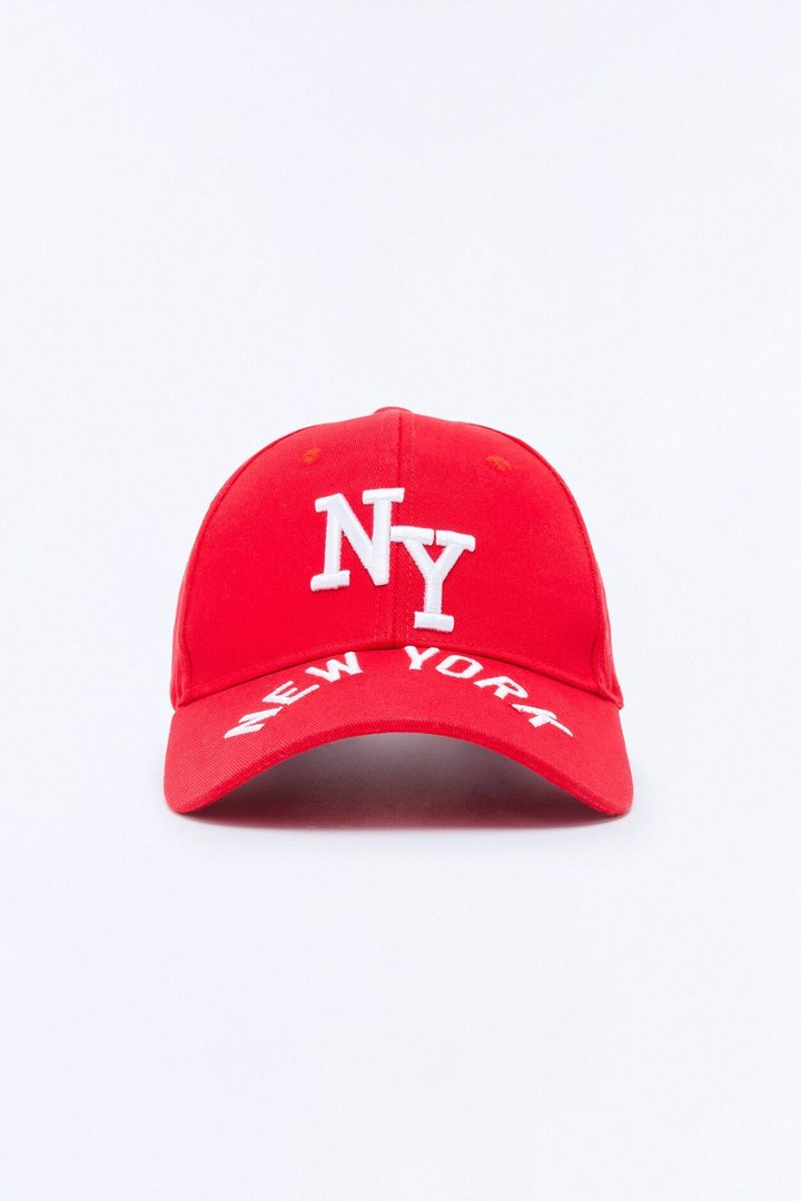 Come At Me NY Baseball Hat - Red