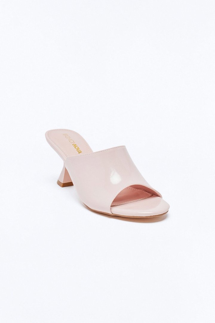Fiora Patent Heels - Blush