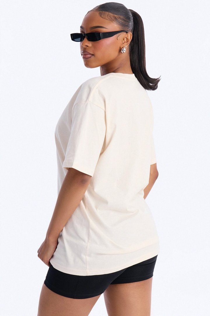 Random Tuesday Oversized T Shirt - Off White