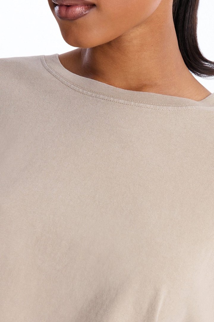 The Washed Oversized Tee - Olive