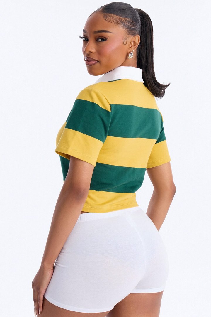 Sporty Era Polo Shirt - Yellow/combo
