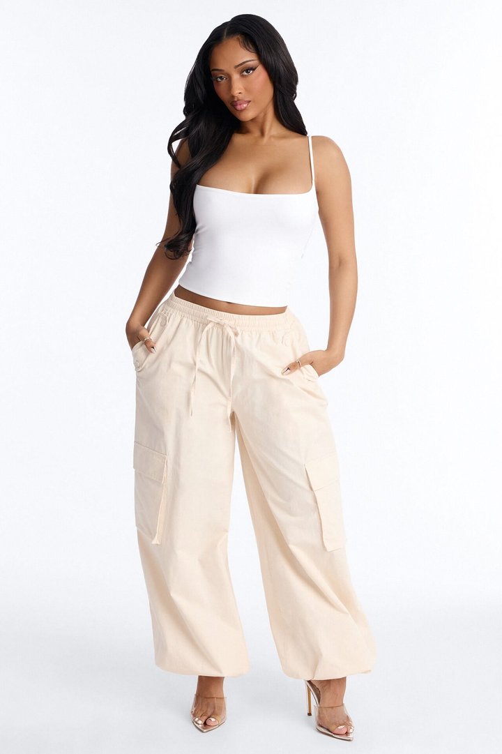 Contour Double Lined Cami Top - White