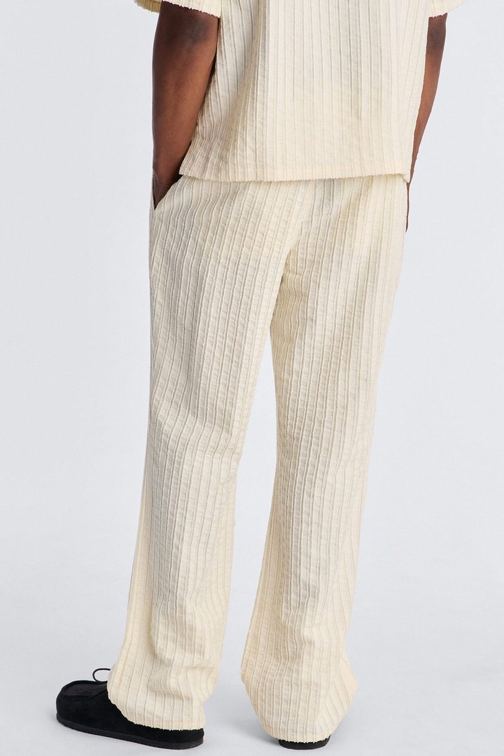 Straight Flare Aegean Pant - Cream