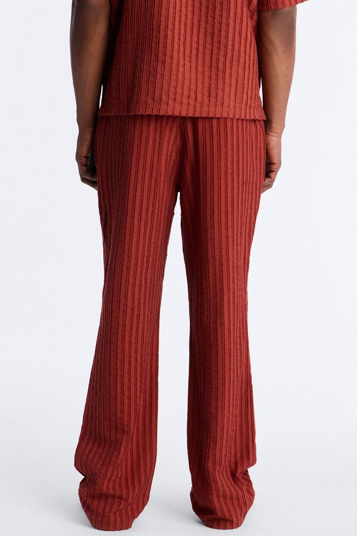 Straight Flare Aegean Pant - Rust