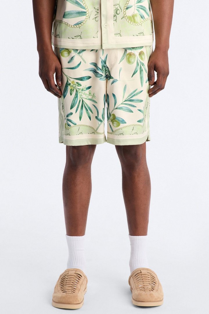 Relaxed Mediterranean Orchard Short - Green