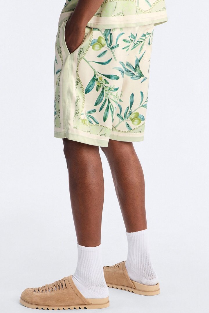 Relaxed Mediterranean Orchard Short - Green