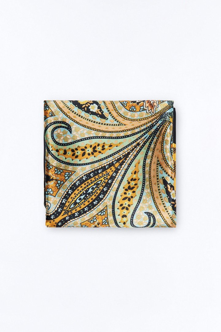 Sunny Shade Head Scarf - Brown/combo