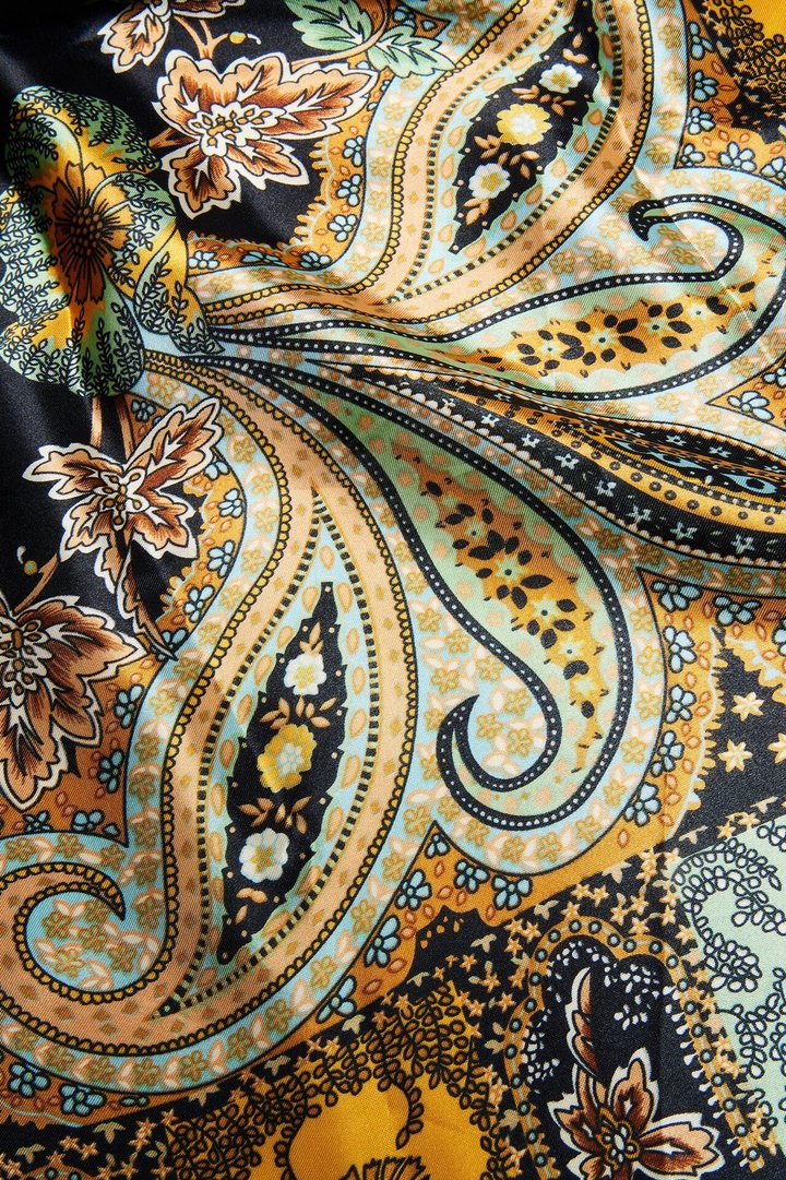 Sunny Shade Head Scarf - Brown/combo