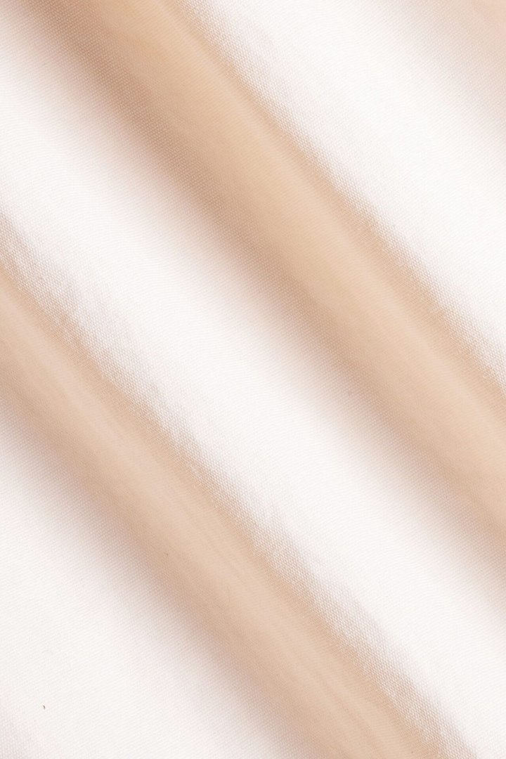 CoreNylon Ruched Mock Neck Jacket - Oat Milk
