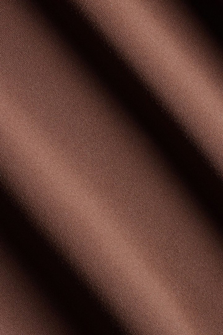 CloudForm™ V Front Contrast Sports Bra - Brown