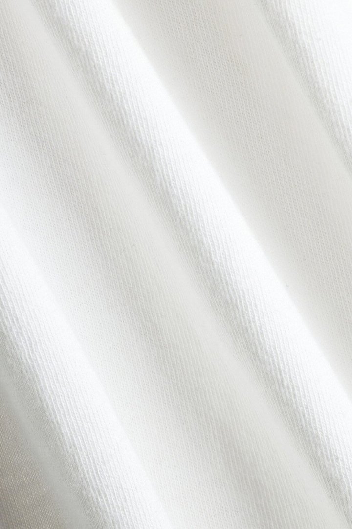 Cotton Jersey Short Sleeve T Shirt - Bright White