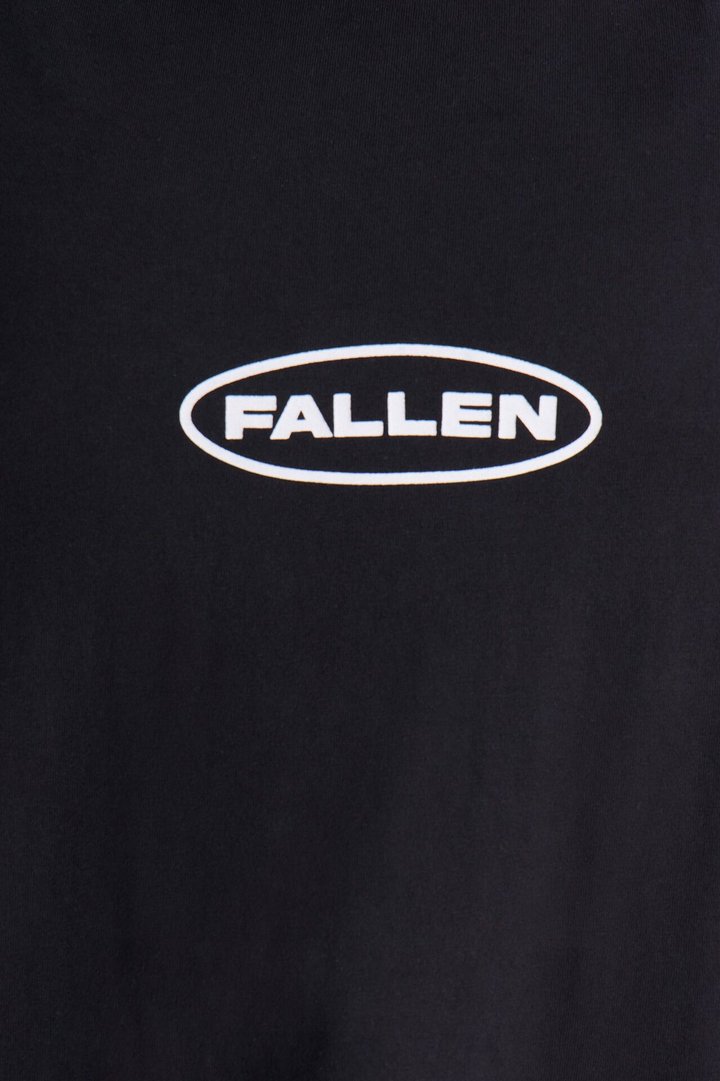Fallen But Not Lost Oversized Short Sleeve Tee - Black Wash