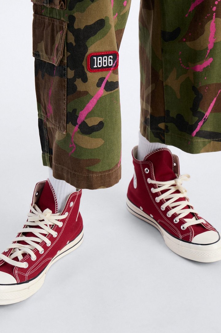 Baggy Art Collide Short - Camouflage