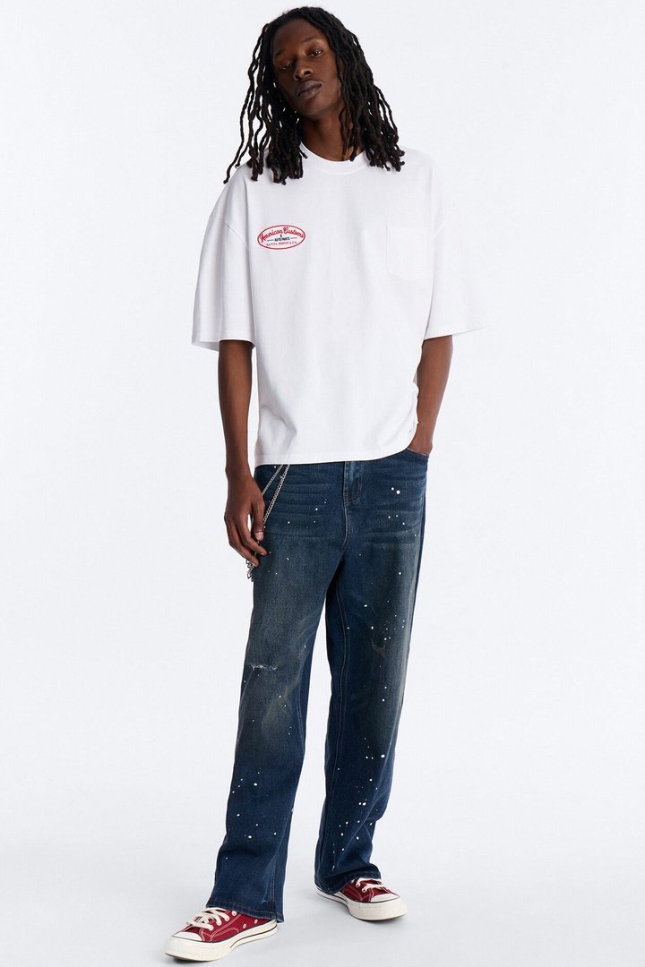 Boxy Gas Station Boxy Tee - White