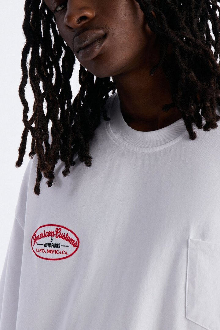 Boxy Gas Station Boxy Tee - White
