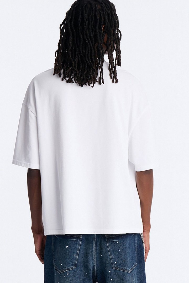 Boxy Gas Station Boxy Tee - White
