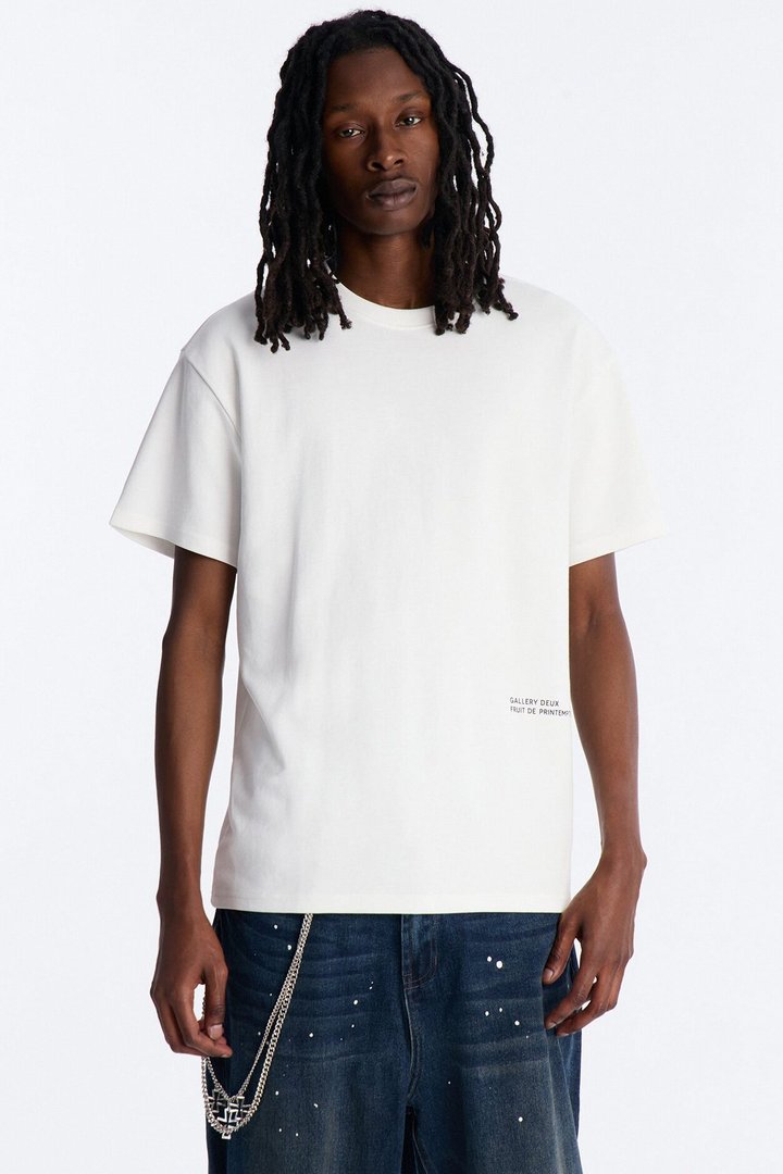 Life Is So Simple Short Sleeve Tee - White