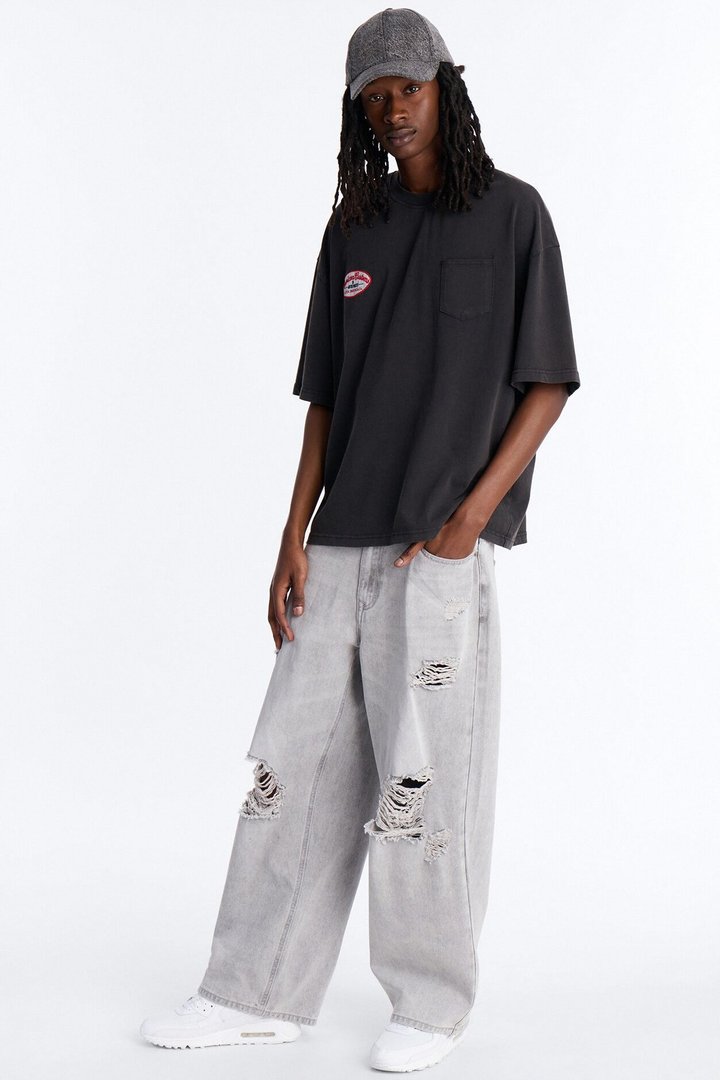 Boxy Gas Station Boxy Tee - Black Wash