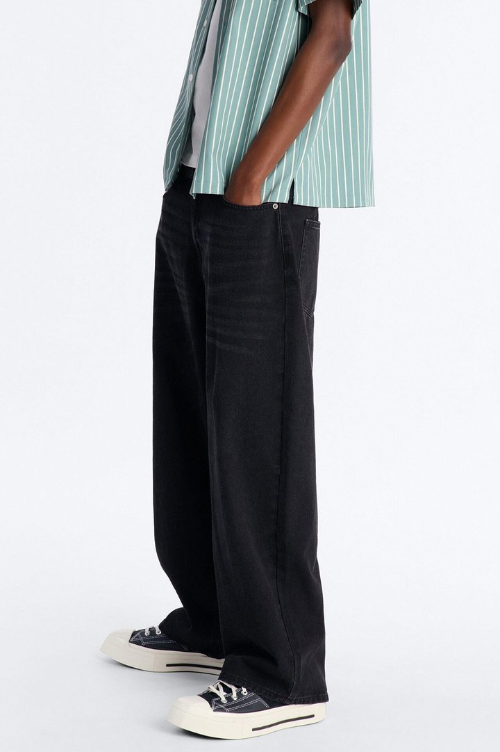 Essential Baggy Rigid Jean - Black Wash