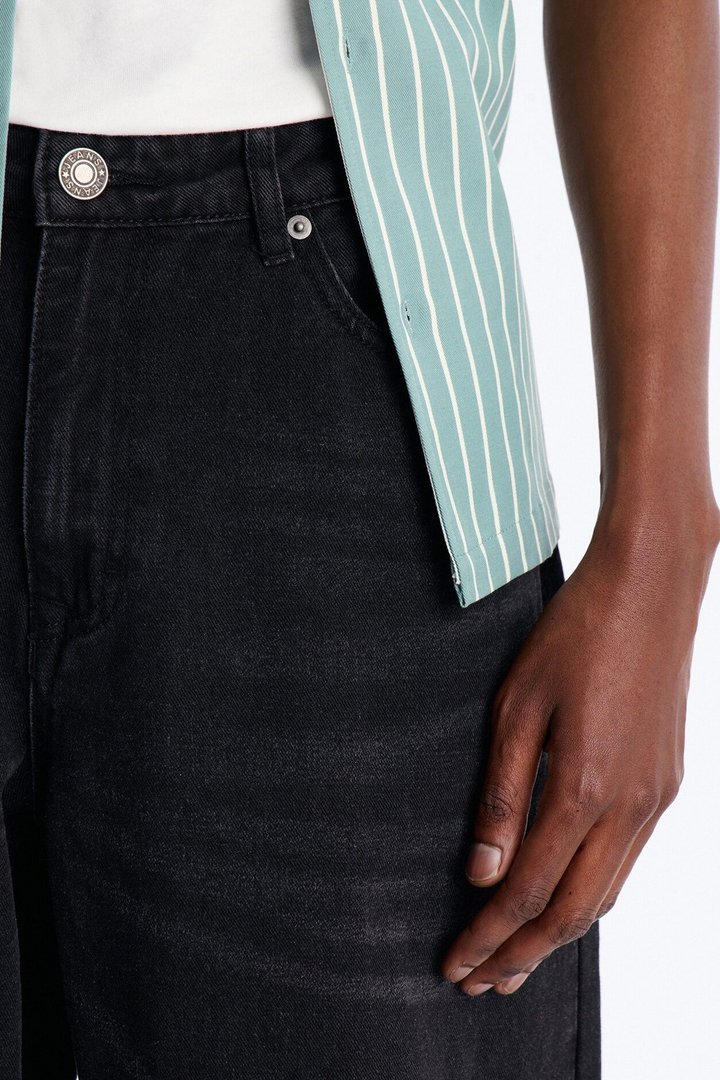 Essential Baggy Rigid Jean - Black Wash