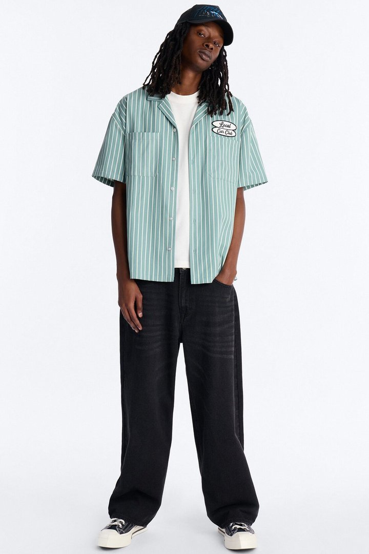Garage Inn Mechanic Shirt - Green