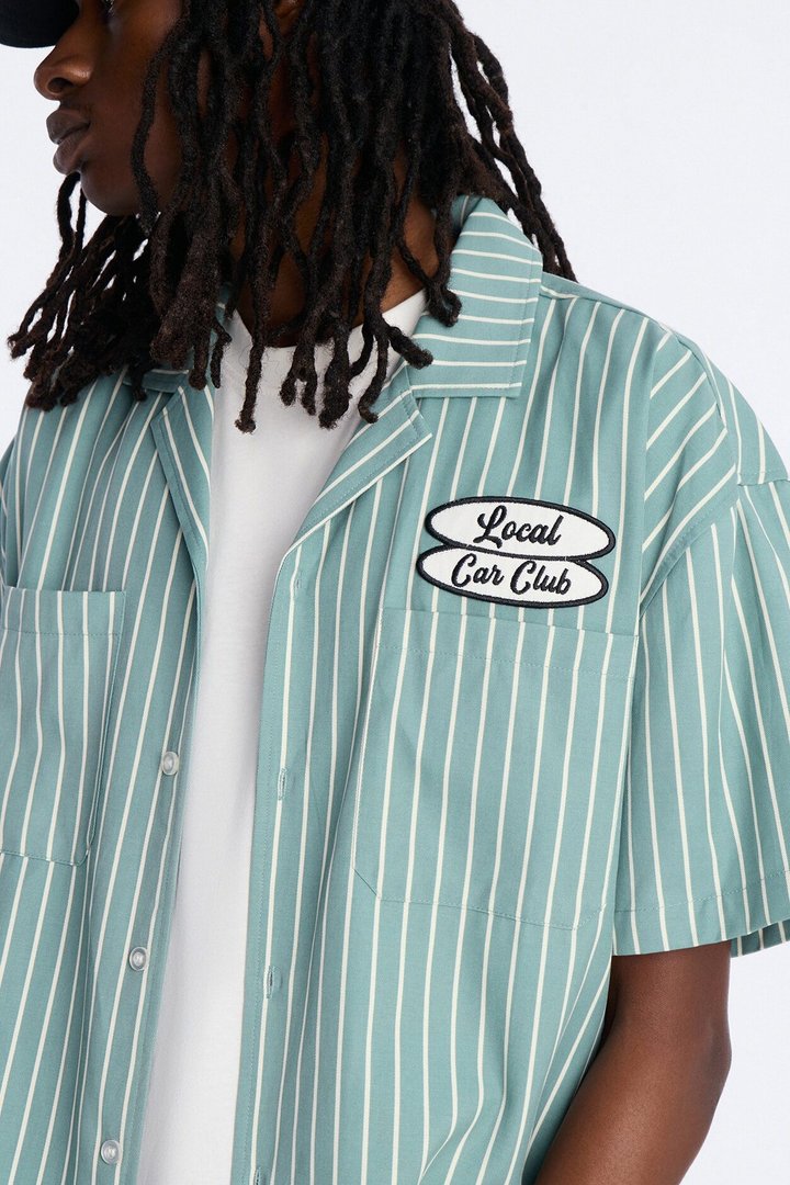 Garage Inn Mechanic Shirt - Green