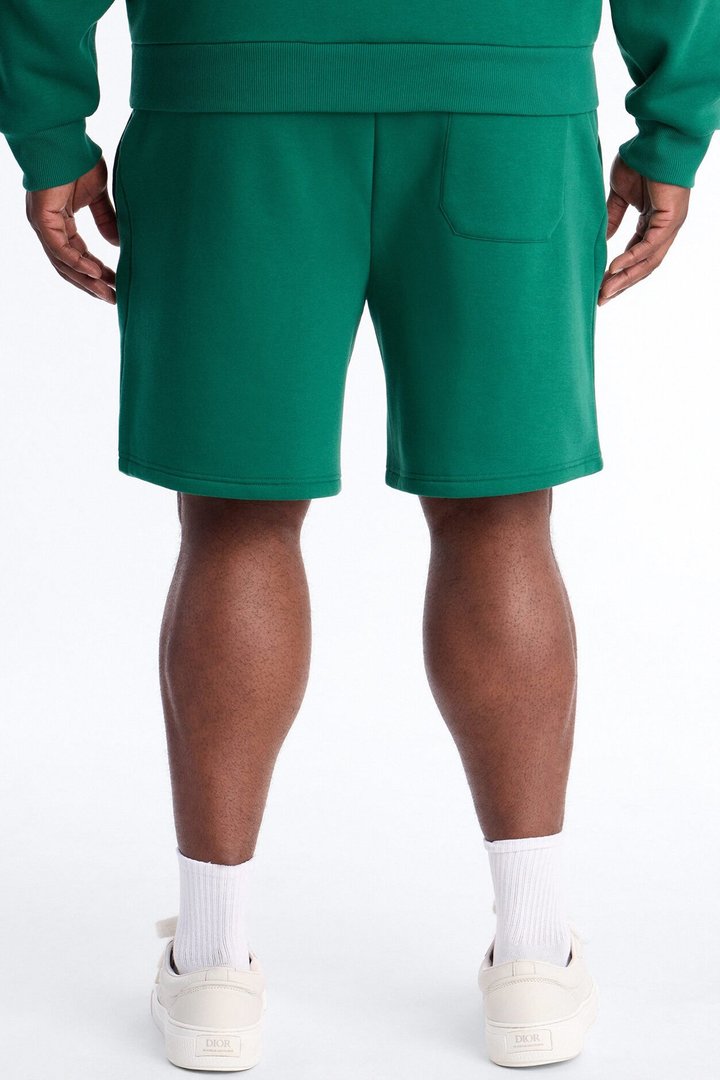 Paper Chasers Chain Stitch Sweatshorts - Green