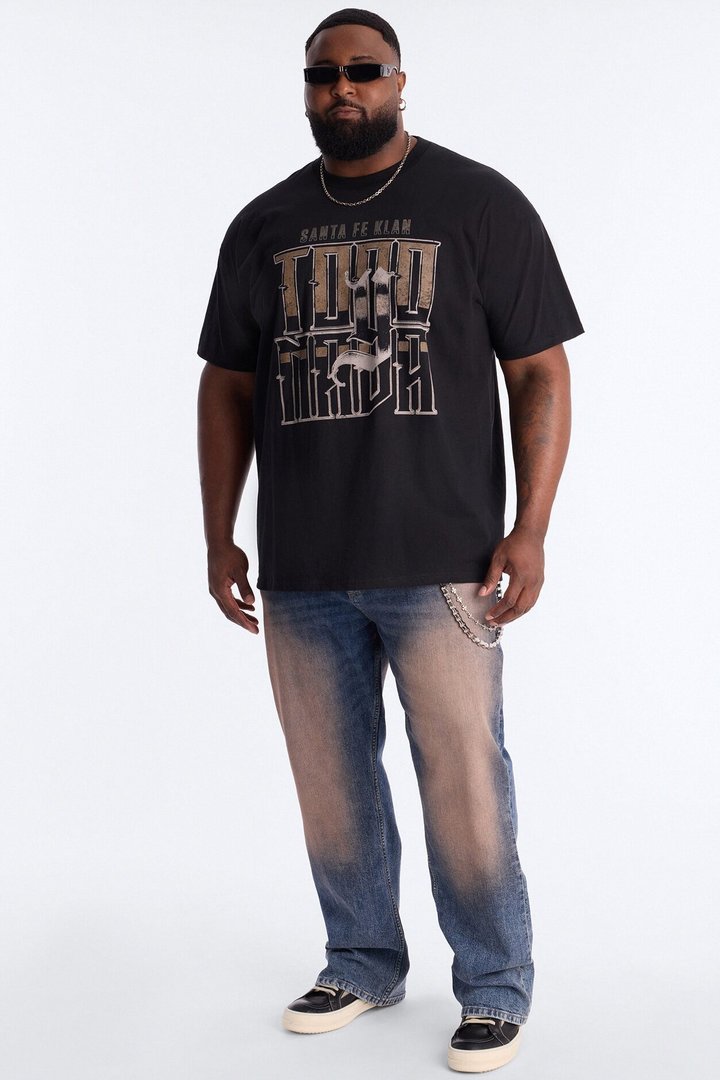 Santa Fe Klan Todo Y Nada Short Sleeve Tee - Black