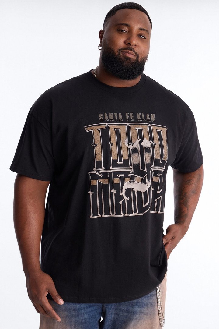 Santa Fe Klan Todo Y Nada Short Sleeve Tee - Black