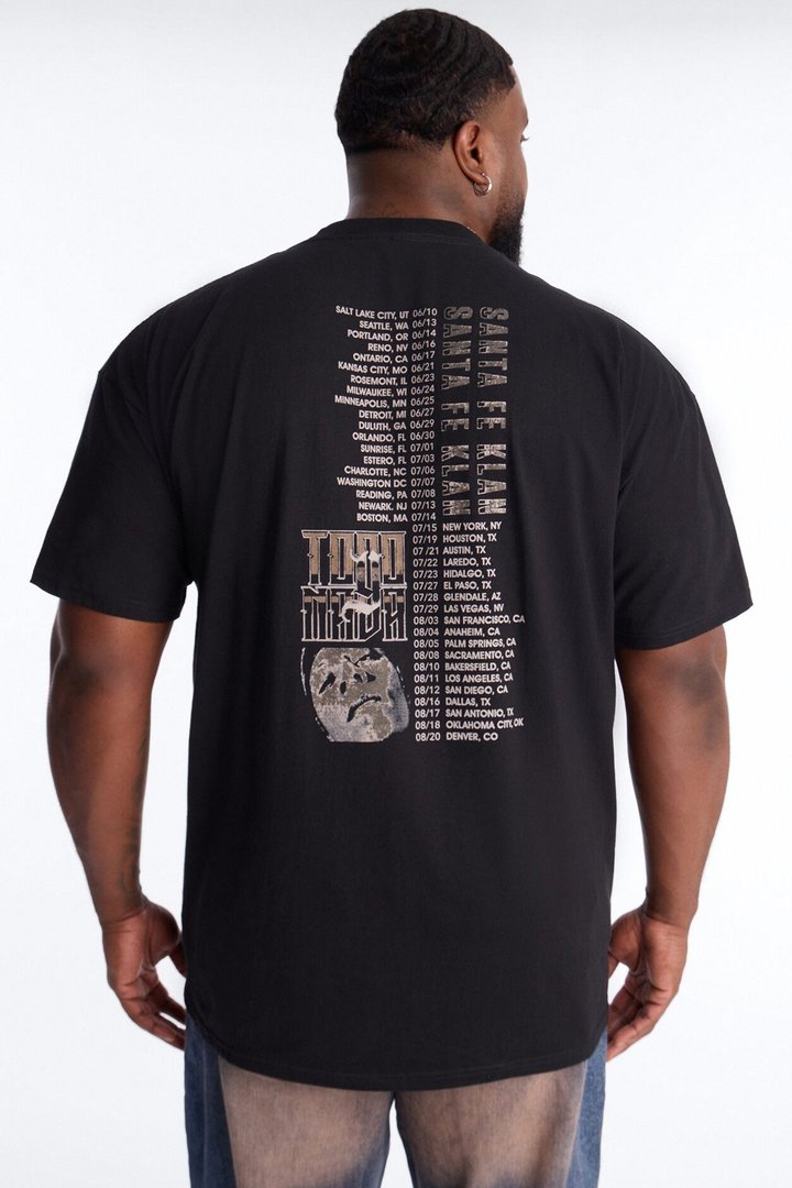 Santa Fe Klan Todo Y Nada Short Sleeve Tee - Black