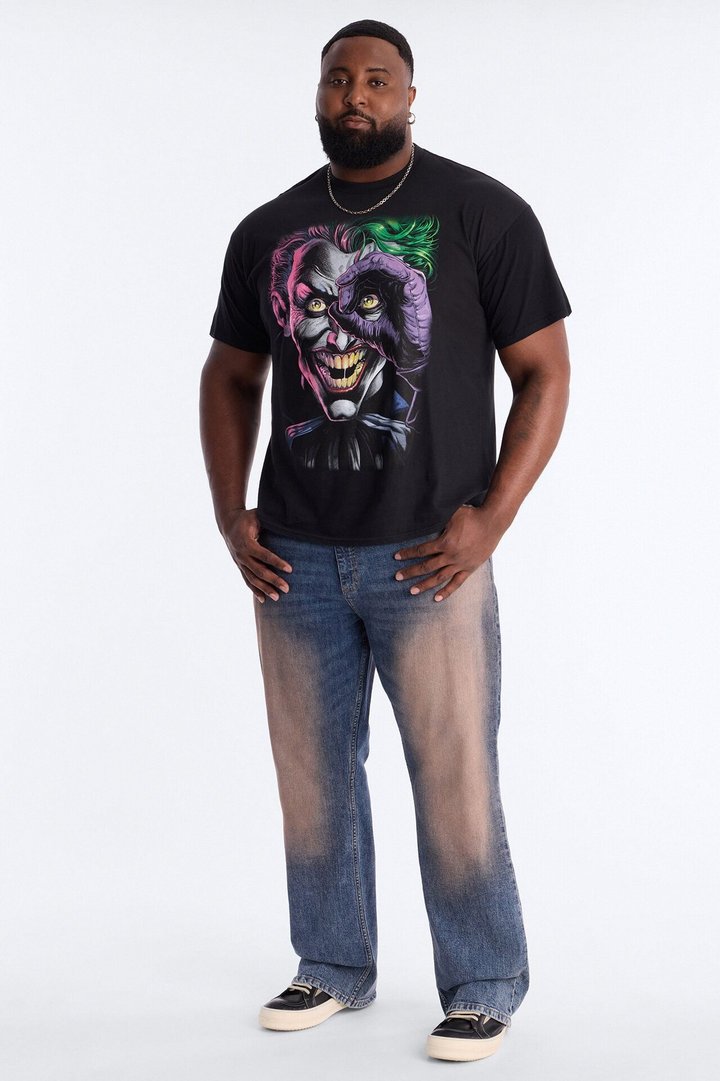 The Joker Everything Is Just A Joke Short Sleeve Tee - Black