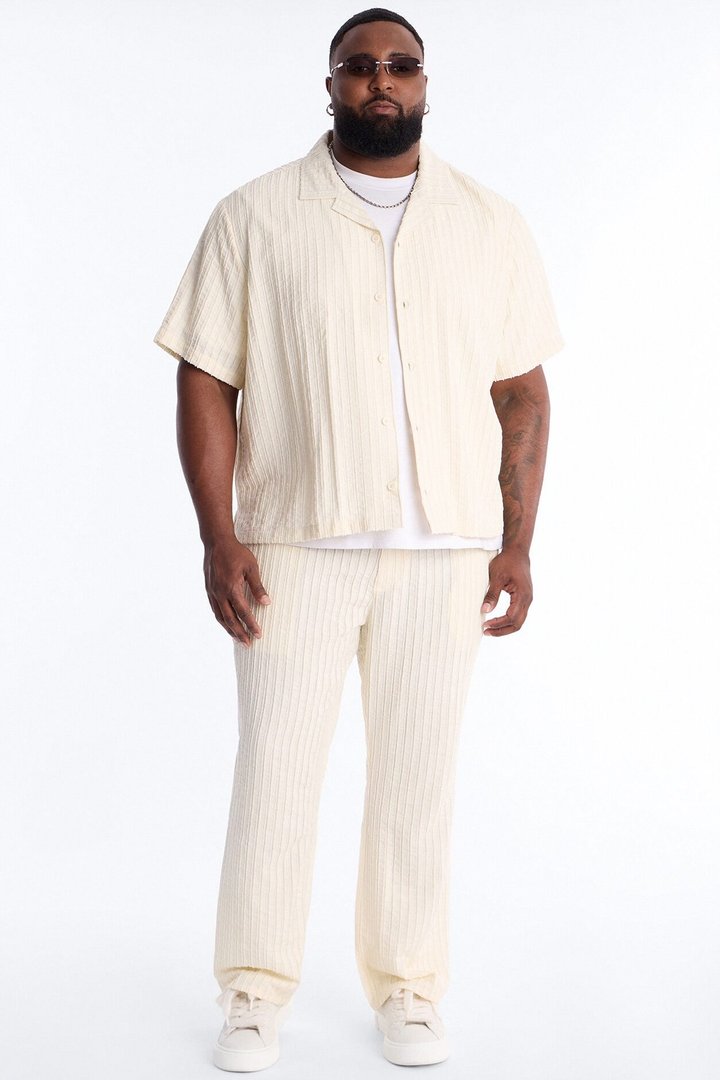 Straight Flare Aegean Pant - Cream