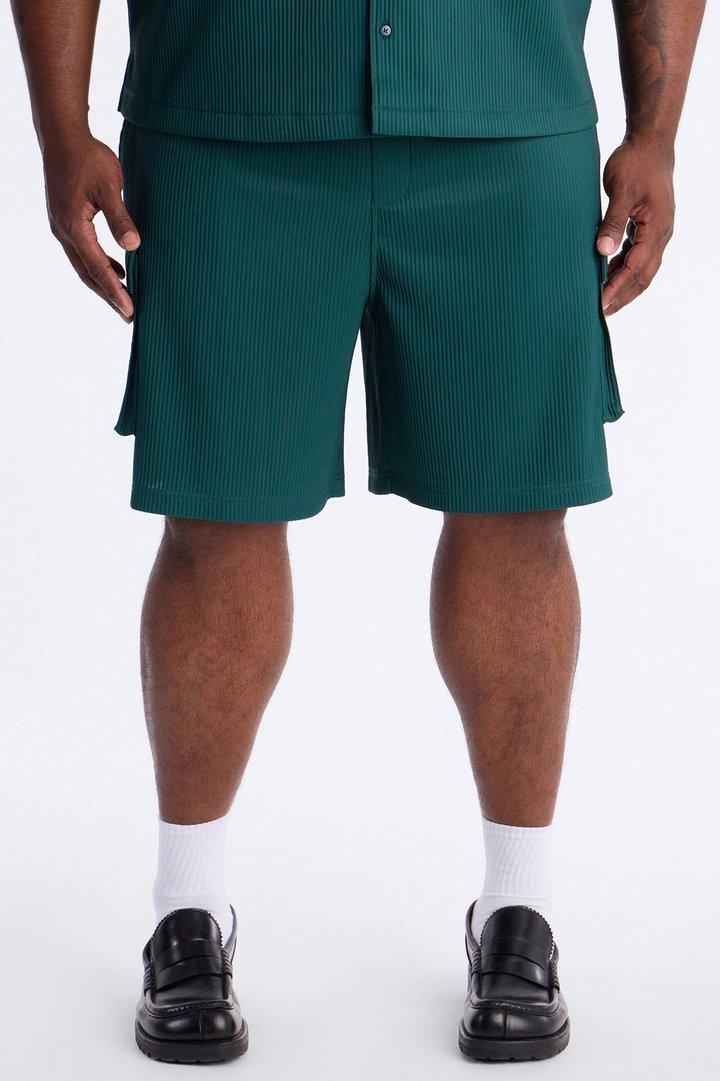 Show Up Relaxed Cargo Short - Teal