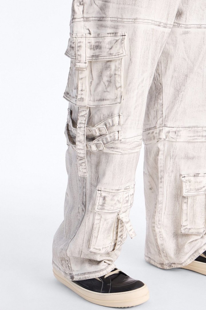 Morph City Switch Cargo Jean - Light Grey