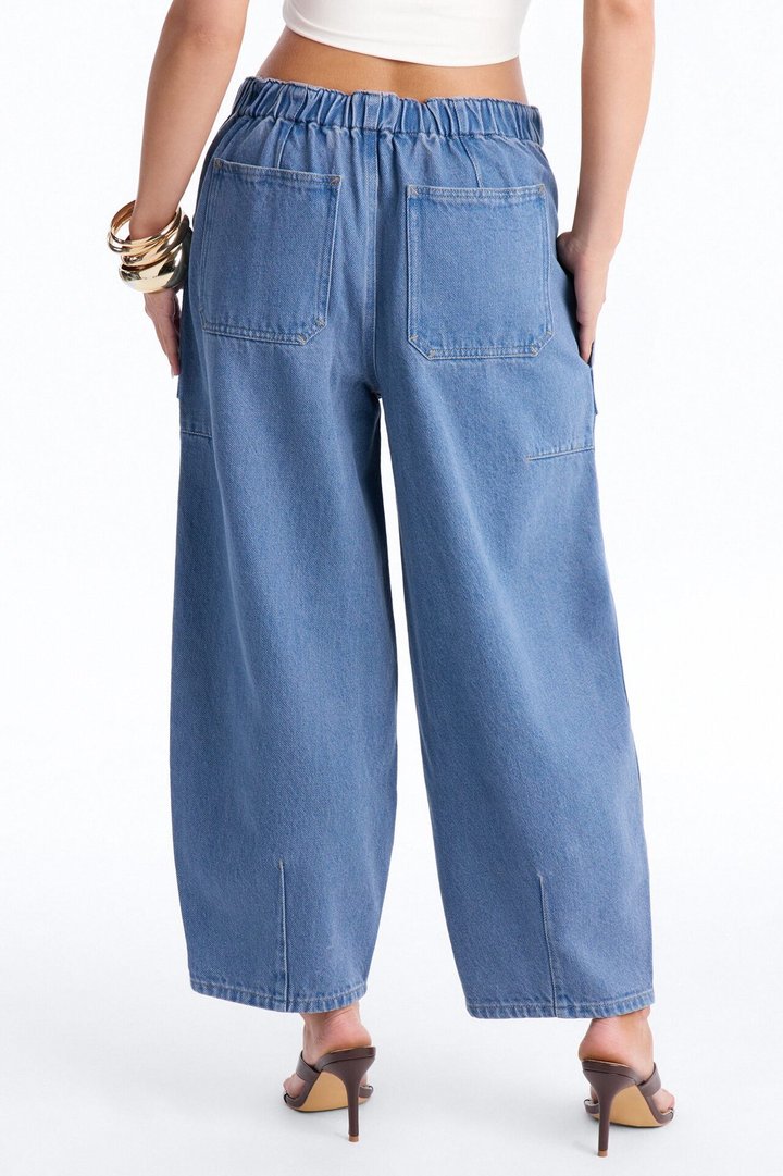 Cruise By Twill Barrel Pant 30″ - Navy