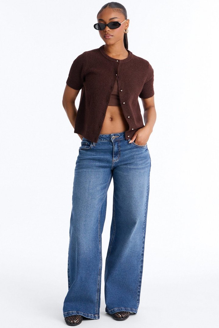 Sunday Brunch Sweater Top - Chocolate