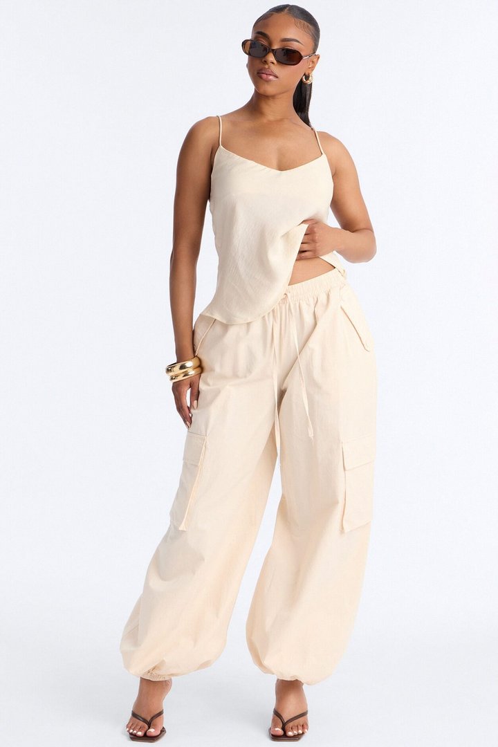 Elissa Airflow Camisole Top - Ivory