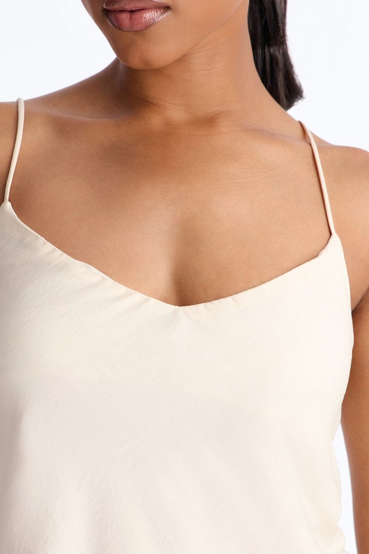 Elissa Airflow Camisole Top - Ivory