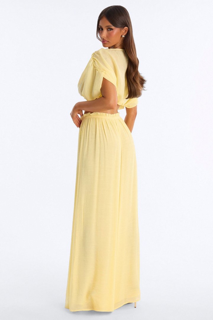 Summer Solstice Pant Set - Yellow