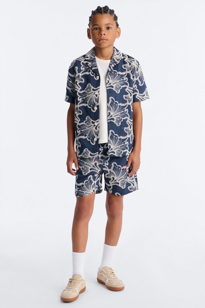 Mini Coastal Drift Short - Navy