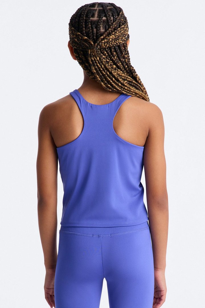 Mini Made Up My Mind Sportscore Racerback Tank Top - CobaltBlue