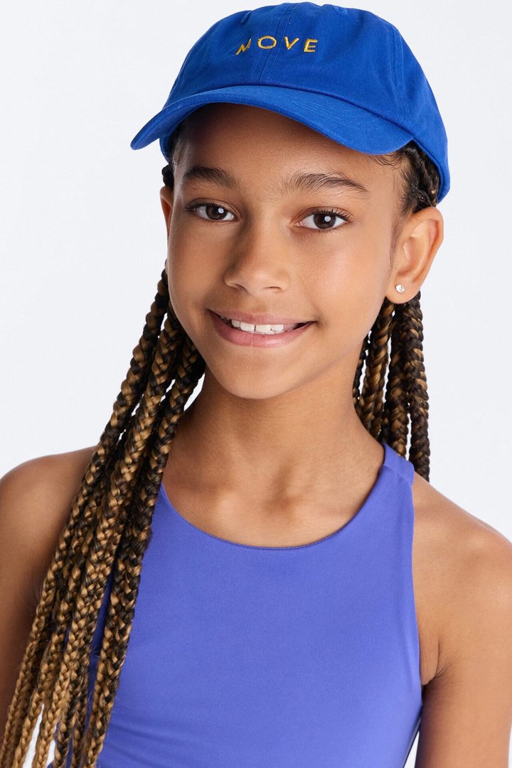 Mini Move Baseball Cap - Blue