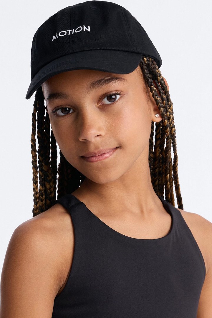 Mini Motion Baseball Cap - Black