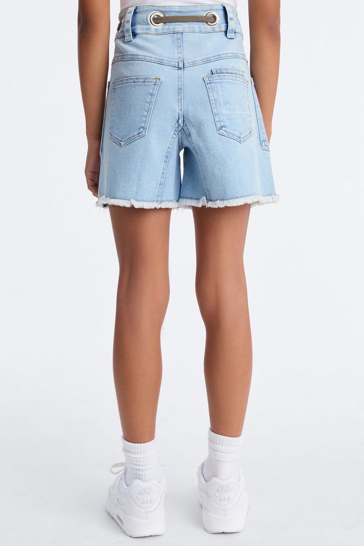 Mini Quite A Delight Denim Shorts - Medium Wash